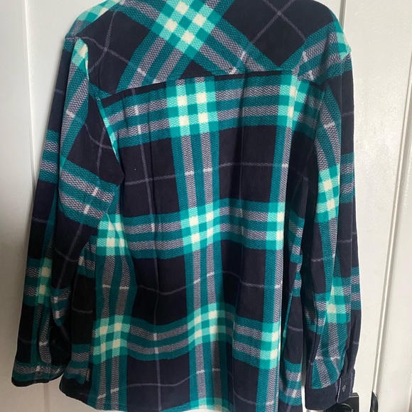 EDDIE BAUER FLEECE FLANNEL - Picture 2 of 2